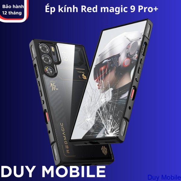 Thay mặt kính-Ép kính Red magic 9 Pro+