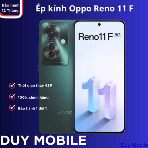 Ép kính Oppo Reno 11 F