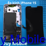 Thay mặt kính-Ép kính iPhone 15