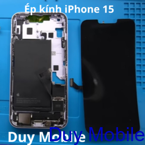 Ep kinh iPhone 15