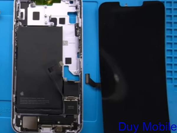 Thay mặt kính-Ép kính iPhone 15