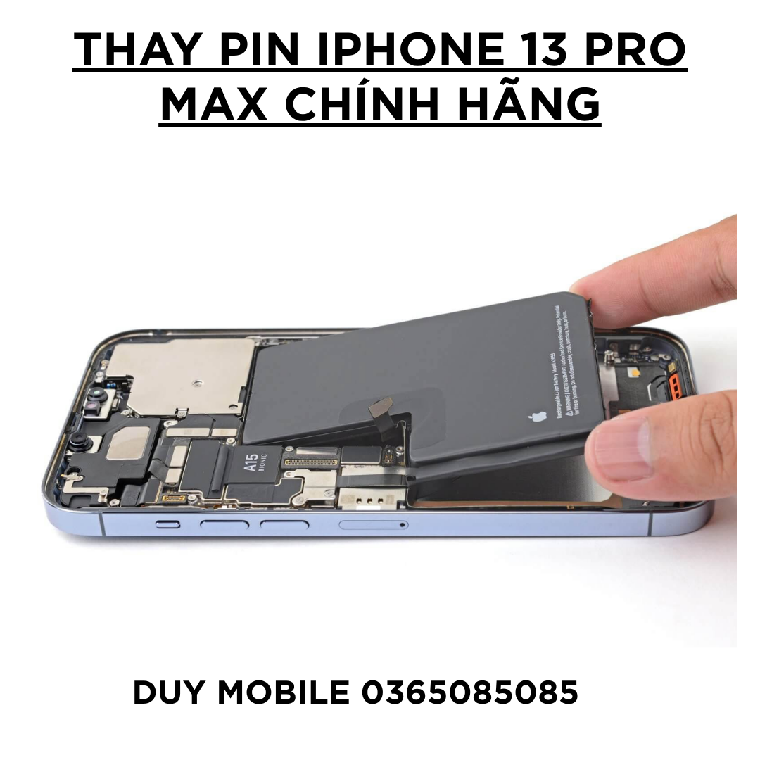 2 Thay pin iPhone 13 Pro Max chính hãng - Ảnh 2