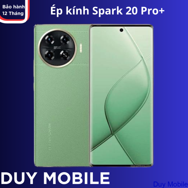 Ép kính Tecno Spark 20 Pro Plus