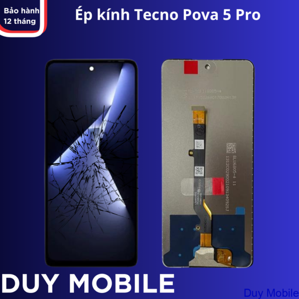 Ép kính Tecno Pova 5 Pro