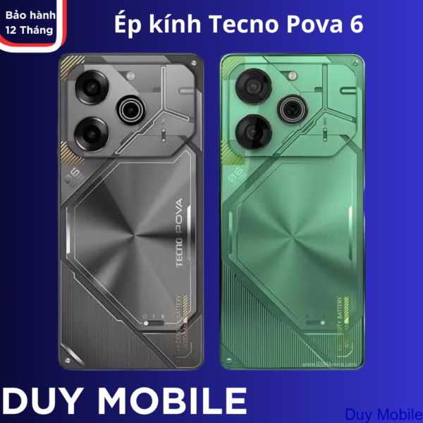 Ép kính Tecno Pova 6 Pro