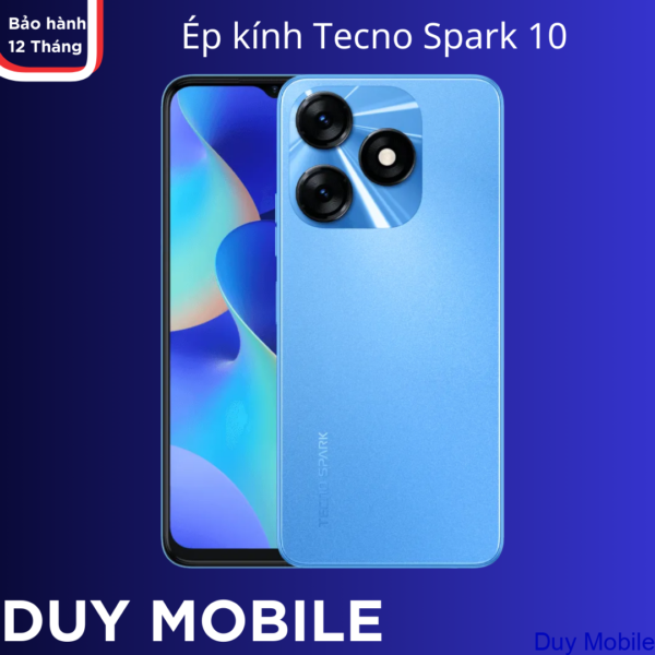 Ép kính Tecno Spark 10