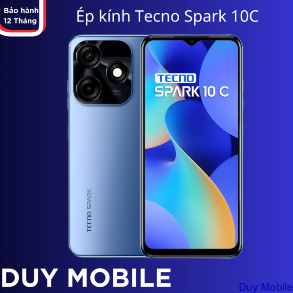 Ép kính Tecno Spark 10C