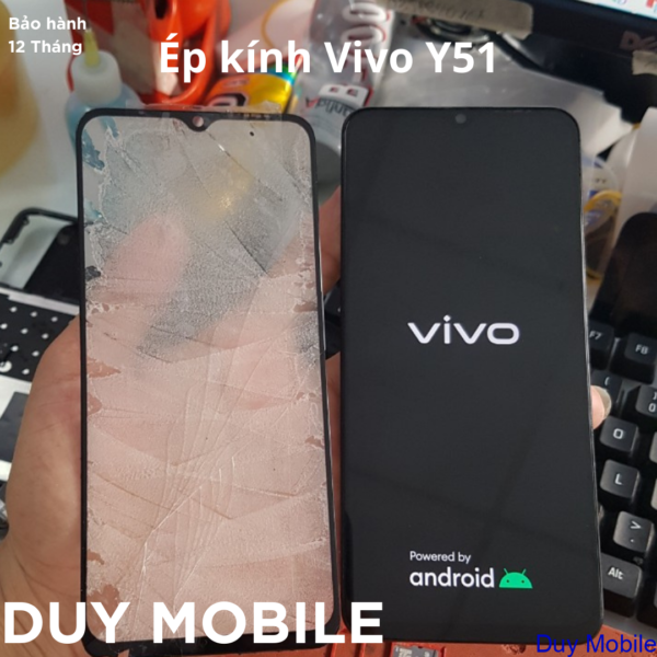 Ép kính Vivo Y51