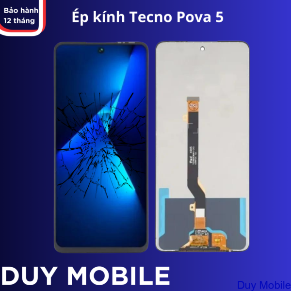 Ép kính Tecno Pova 5