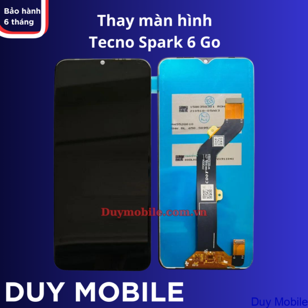 Thay màn hình Tecno Spark 6 Go