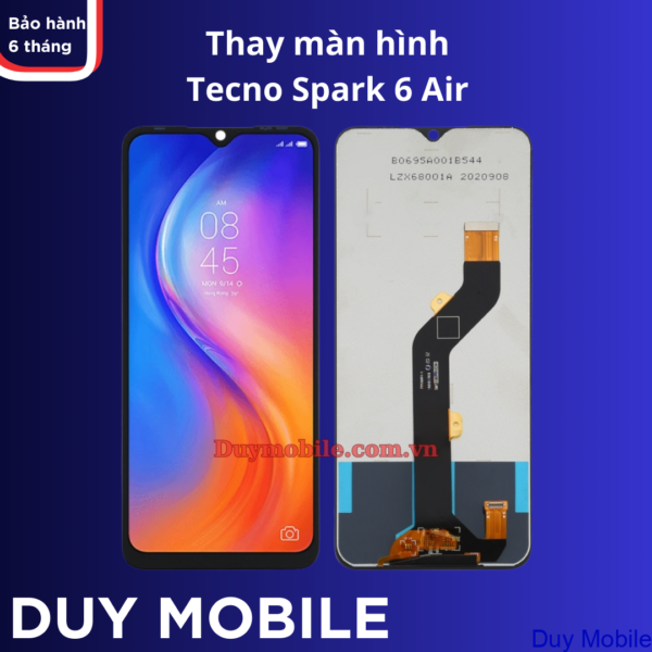 Thay màn hình Tecno Spark 6 Air