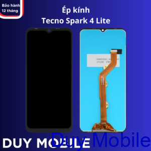Ép kính tecno spark 4 lite