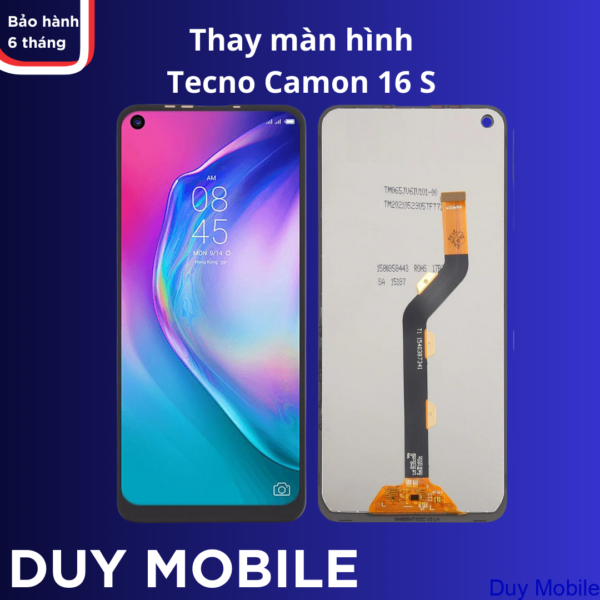 Thay màn hình Tecno Camon 16 S