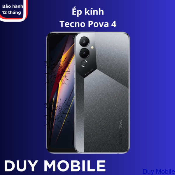 Ép kính Tecno Pova 4