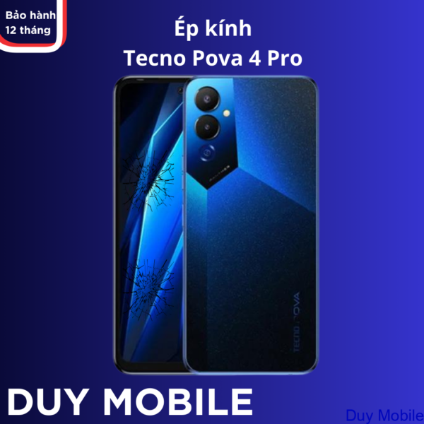 Ép kính Tecno Pova 4 Pro