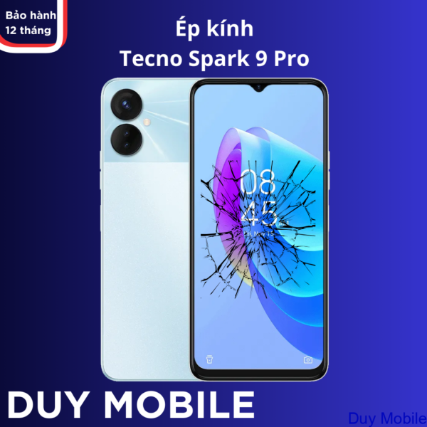 Ép kính Tecno Spark 9 Pro