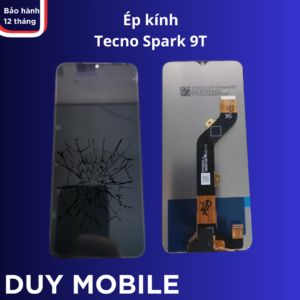 ép kính tecno spark 9t