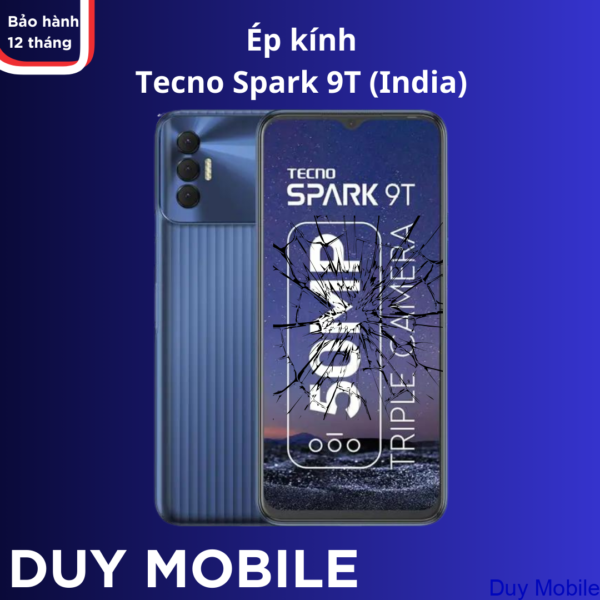 Ép kính Tecno Spark 9T India