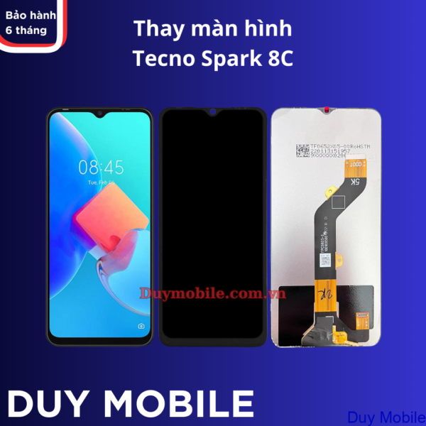 Thay màn hình Tecno Spark 8C