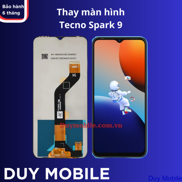 Thay màn hình Tecno Spark 9