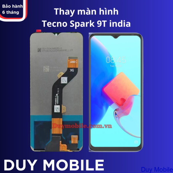 Thay màn hình Tecno Spark 9T india