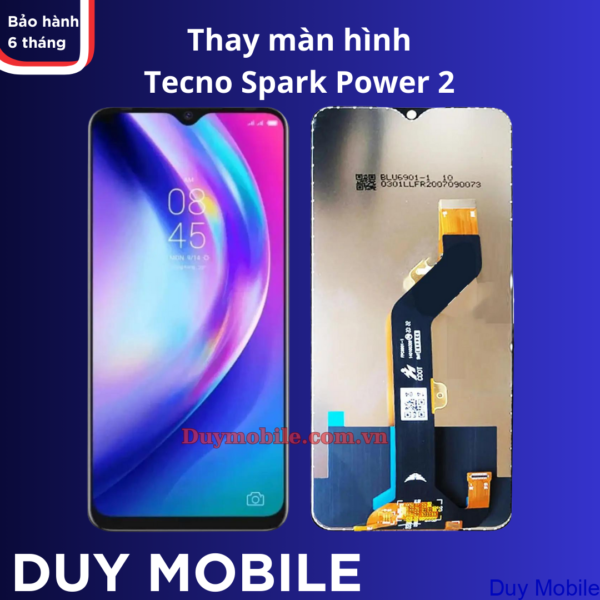 Thay màn hình Tecno Spark Power 2