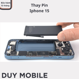 thay pin điện thoại iphone 15