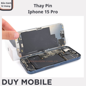 Thay Pin Điện Thoại Iphone 15 Pro