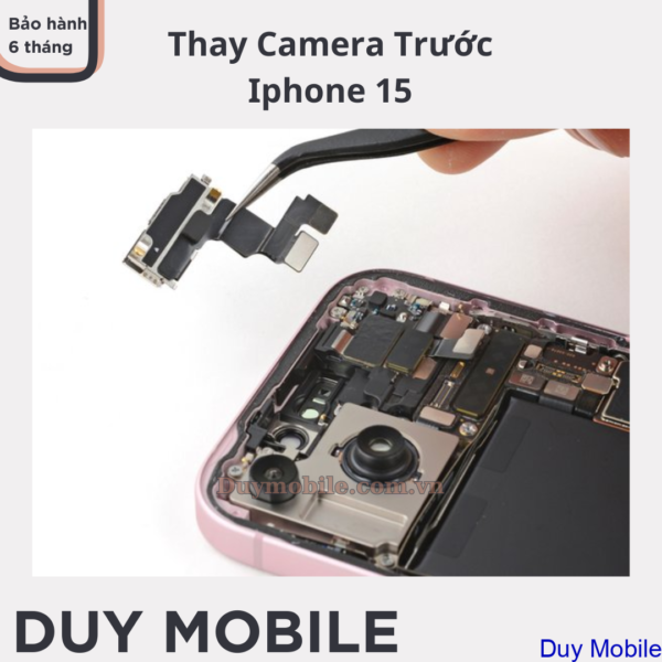 Thay Camera trước Iphone 15