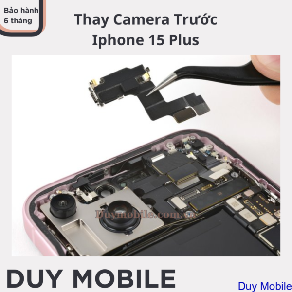 Thay Camera trước Iphone 15 Plus