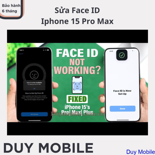 Sửa chữa / thay thế Face iD Iphone 15 Pro Max