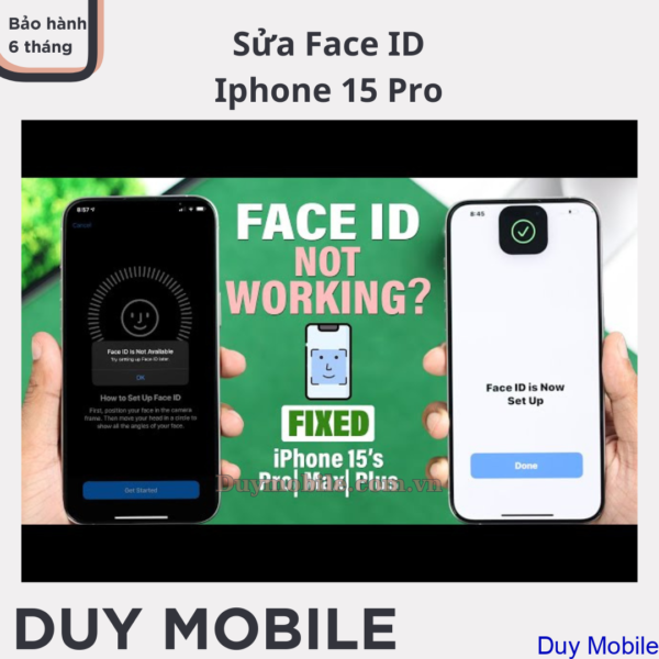 Sửa chữa / thay thế Face iD Iphone 15 Pro