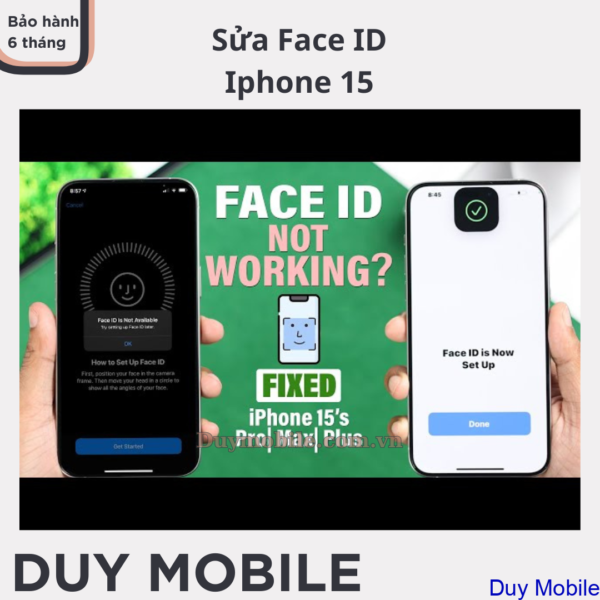 Sửa chữa / thay thế Face iD Iphone 15
