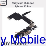 Thay cụm chân sạc Iphone 15 Pro