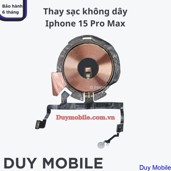 Thay sạc không dây Iphone 15 Pro Max