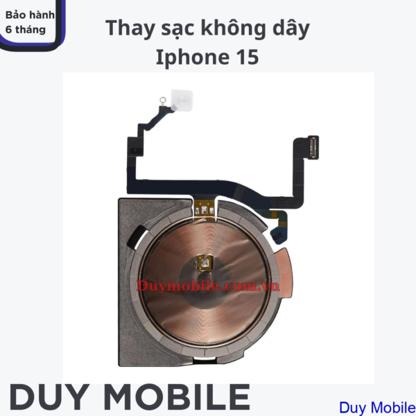 Thay sạc không dây Iphone 15