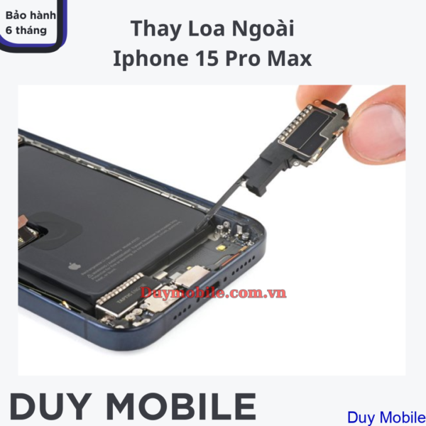 Thay Loa Ngoài iPhone 15 Pro Max