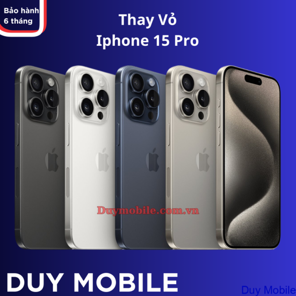Thay Vỏ iPhone 15 Pro