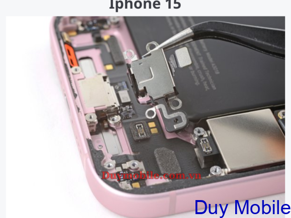 Thay Mic iPhone 15
