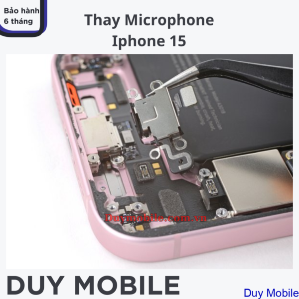 Thay Mic iPhone 15