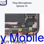 Thay Mic iPhone 15 - Hình ảnh 2