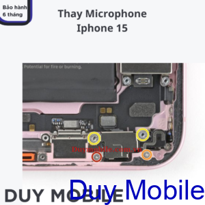 Thay Mic iPhone 15