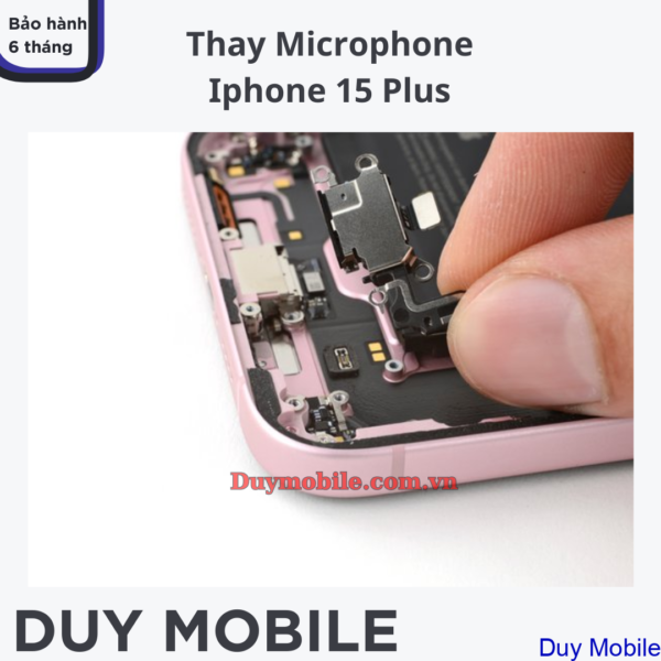 Thay Mic iPhone 15 Plus