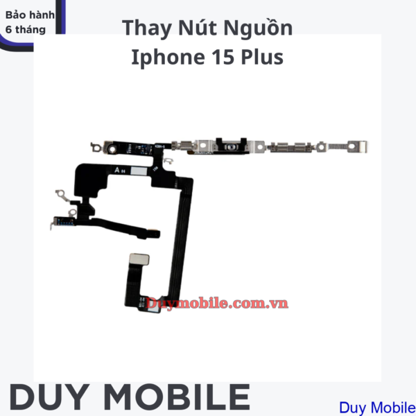 Thay Nút Nguồn iPhone 15 Plus