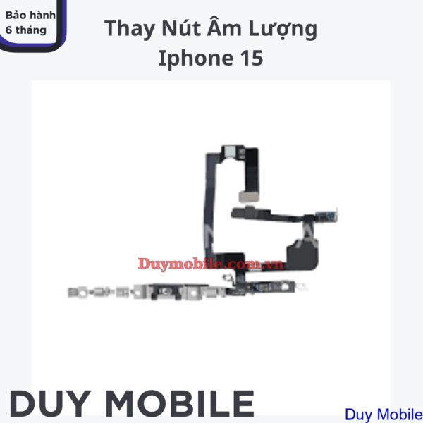 Thay Nút Volume / Âm Lượng iPhone 15