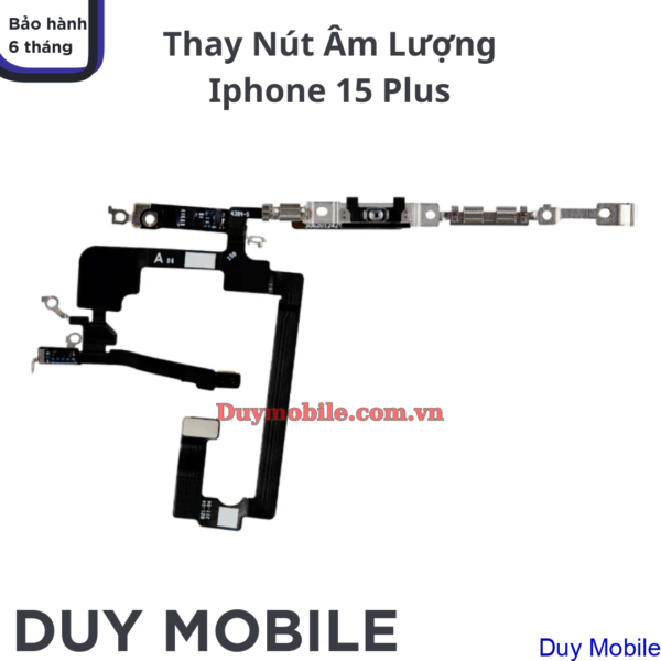 Thay Nút Volume / Âm Lượng iPhone 15 Plus
