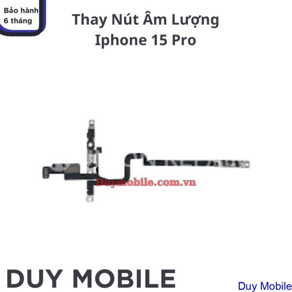 Thay Nút Volume / Âm Lượng iPhone 15 Pro