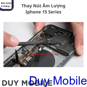 Thay Nút Volume / Âm Lượng iPhone 15 Pro max