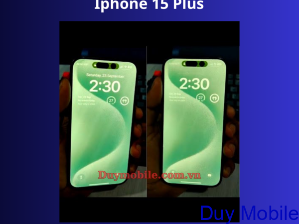 Sửa Màn Hình iPhone 15 Plus Bị Xanh