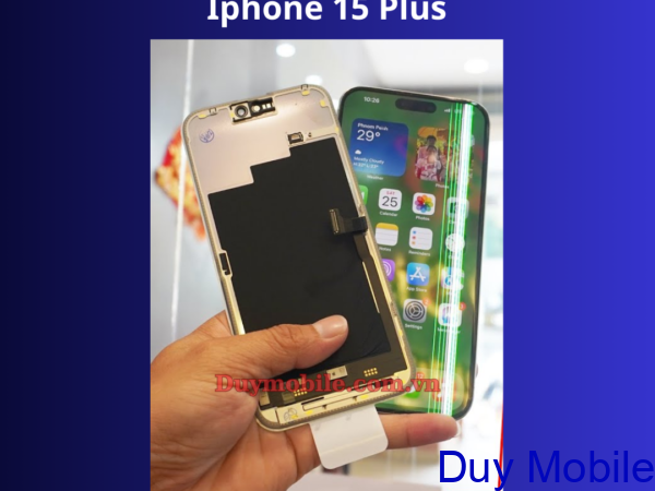 Sửa Màn Hình iPhone 15 Plus Bị Sọc